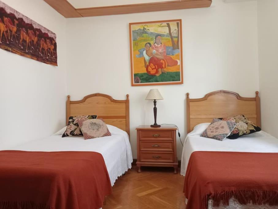 Ático con terraza en el centro de Vigo Apartamento Exterior foto